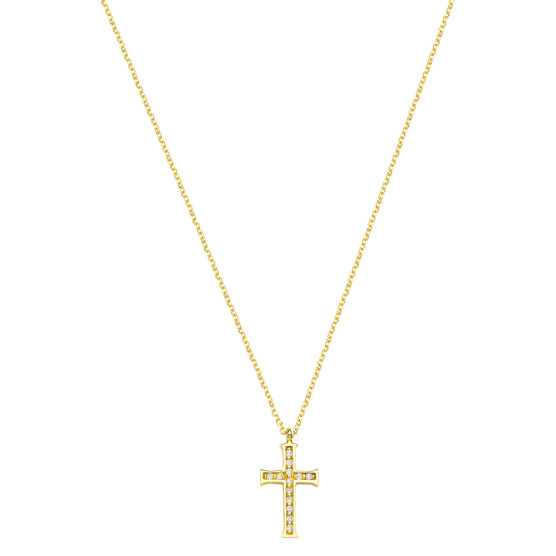 Necklace in yellow gold