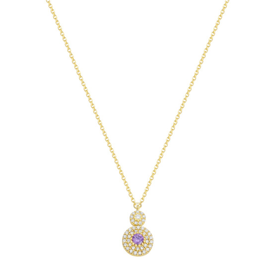 Necklace in yellow gold