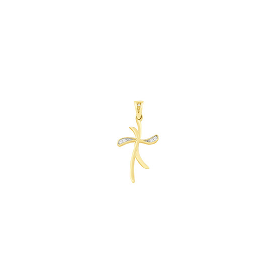 Cross In Yellow Gold